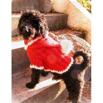 Dog christmas jumper knitting pattern