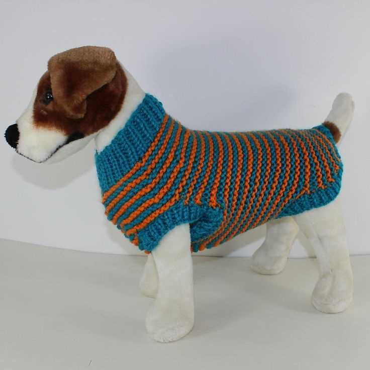Dog sweater pattern knit