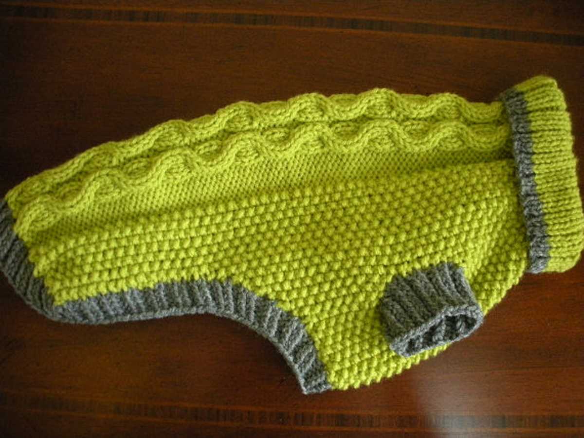 Dog vest knitting pattern