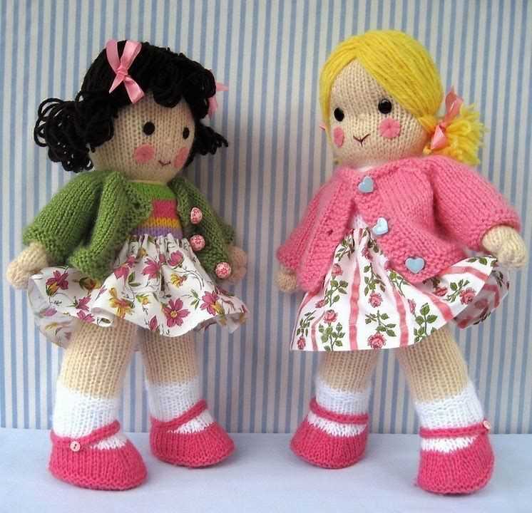 Dolls knitting patterns for free