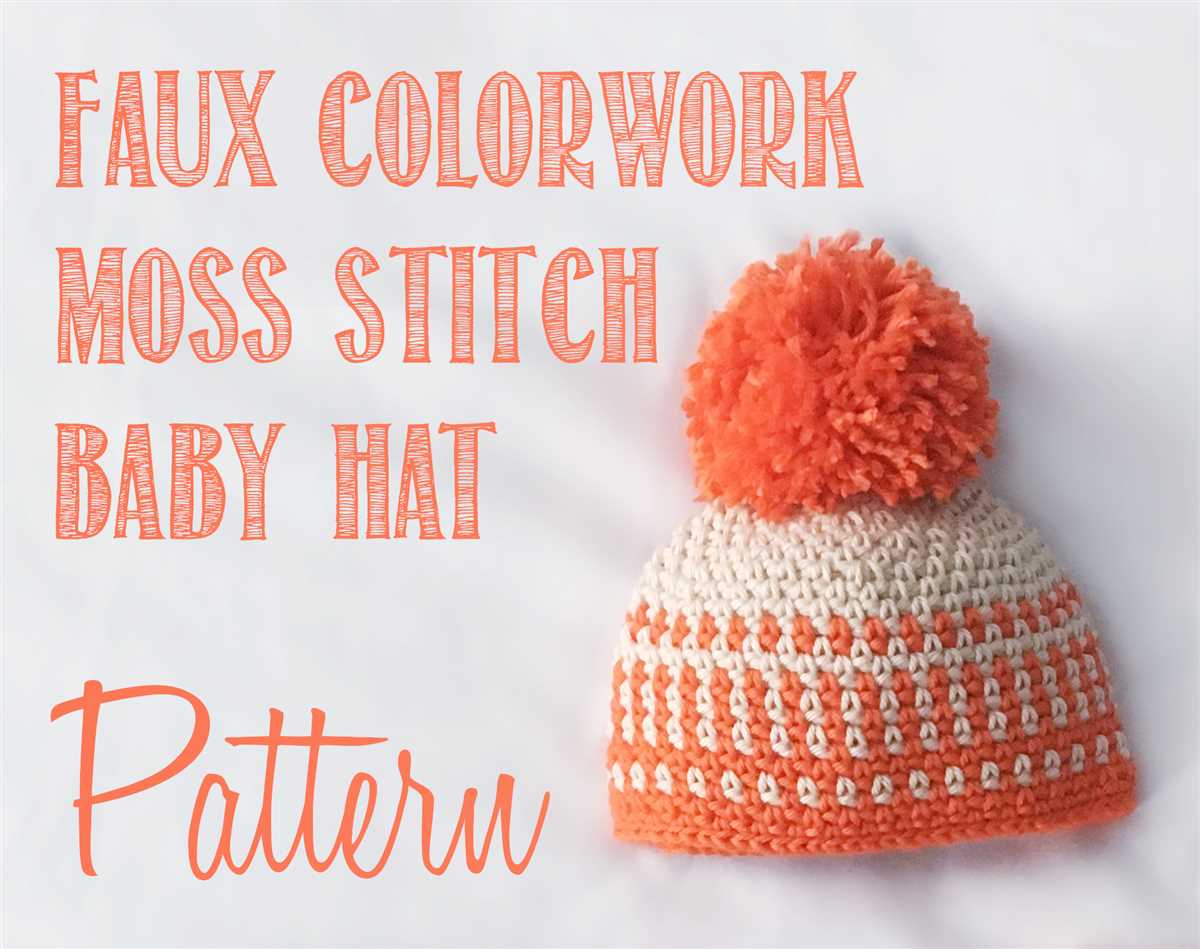 Double knit beanie hat pattern free