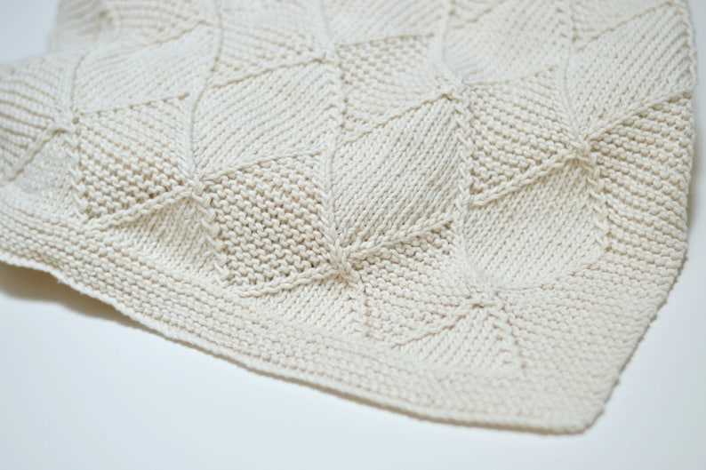 Double knit blanket pattern
