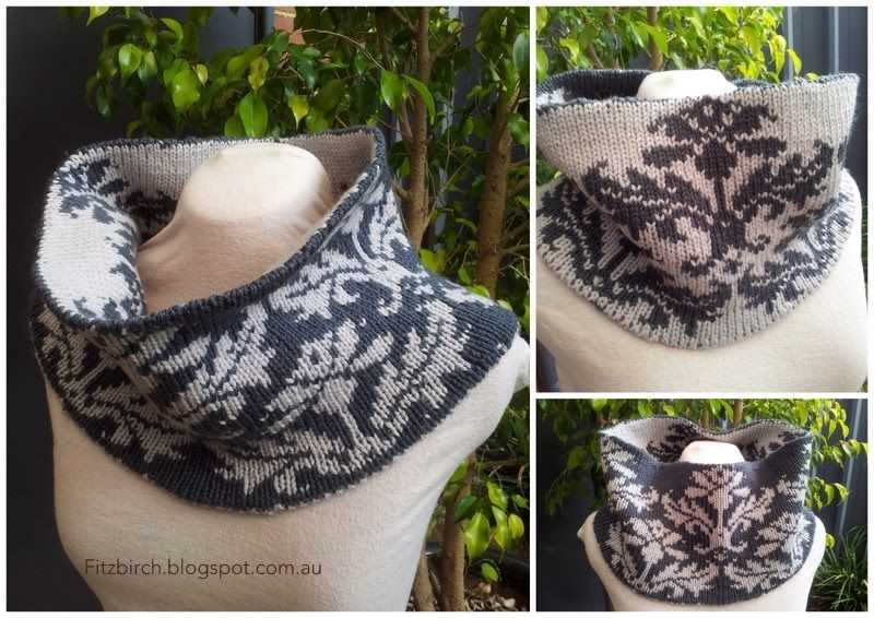 Double knit cowl pattern free