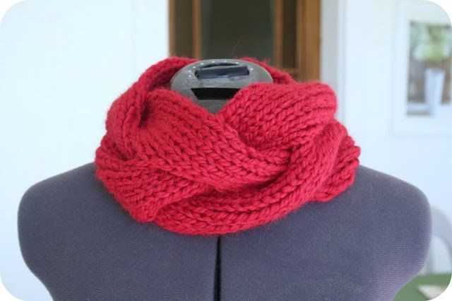 Double knit cowl pattern free