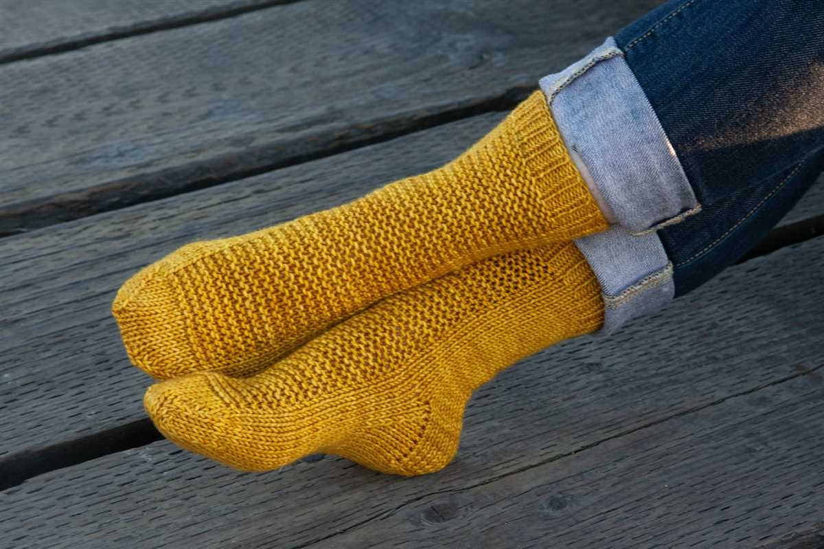 Double knit sock pattern free
