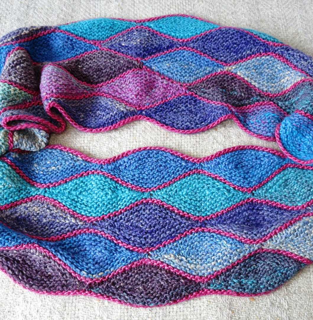 Double knit cowl pattern free