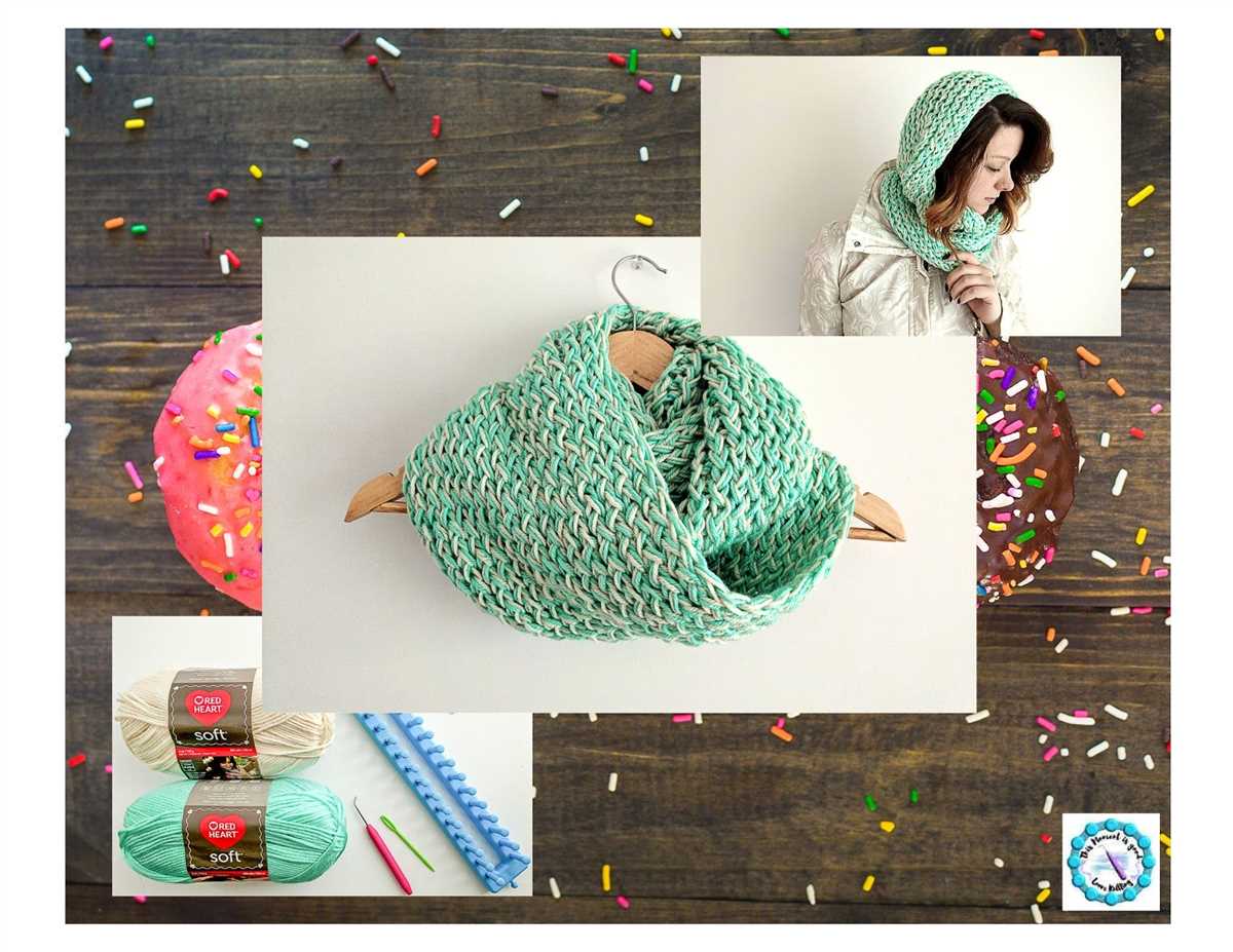 Double knit cowl pattern free