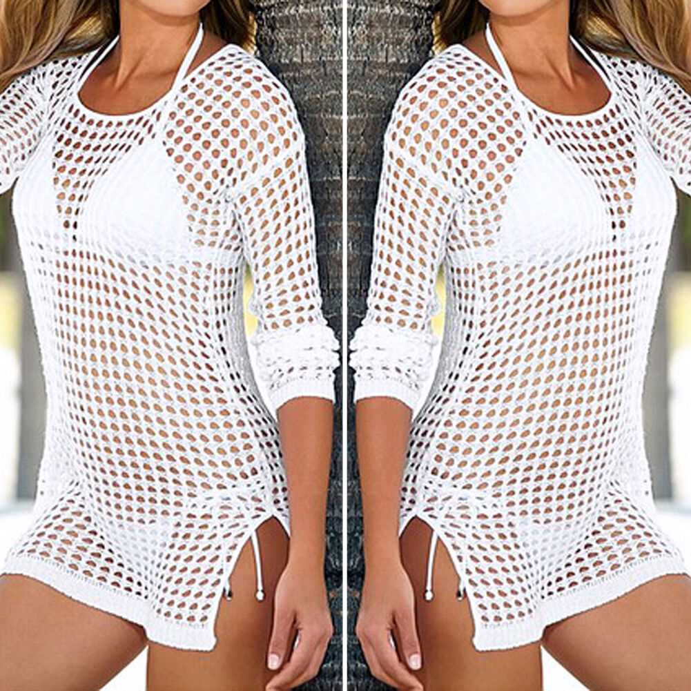Knit bathing suit cover up pattern