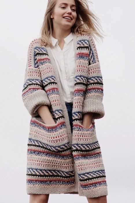 Free knitting patterns for women's cardigan sweaters