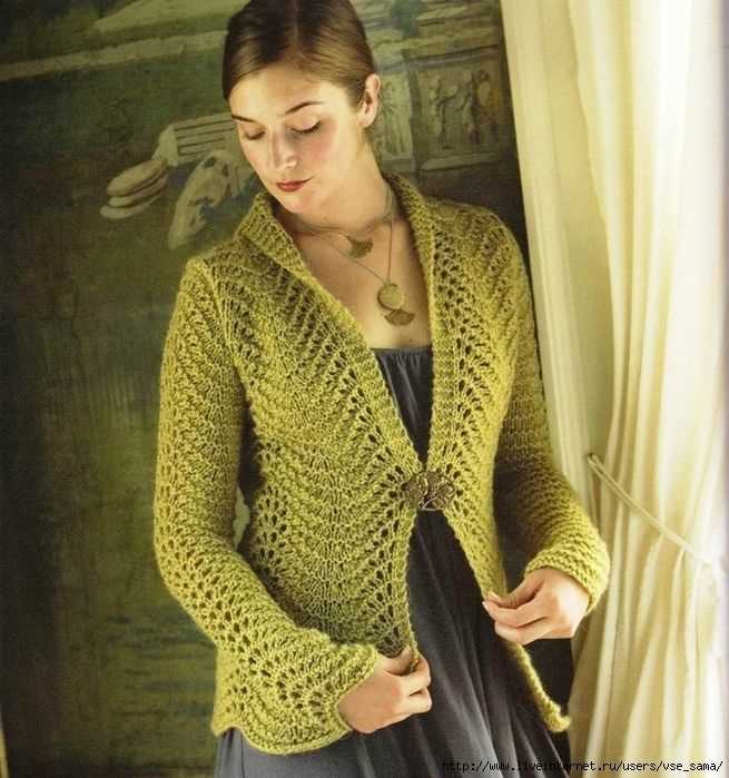 Drape cardigan knitting pattern free