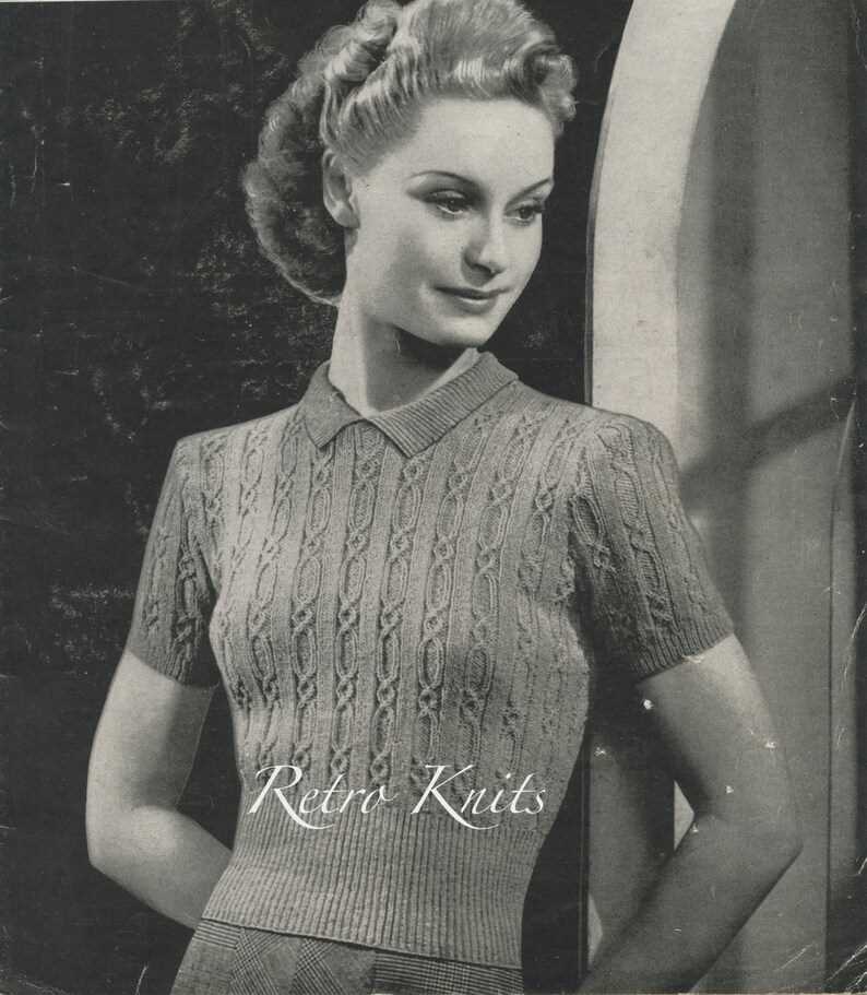 Dress knitting patterns for ladies