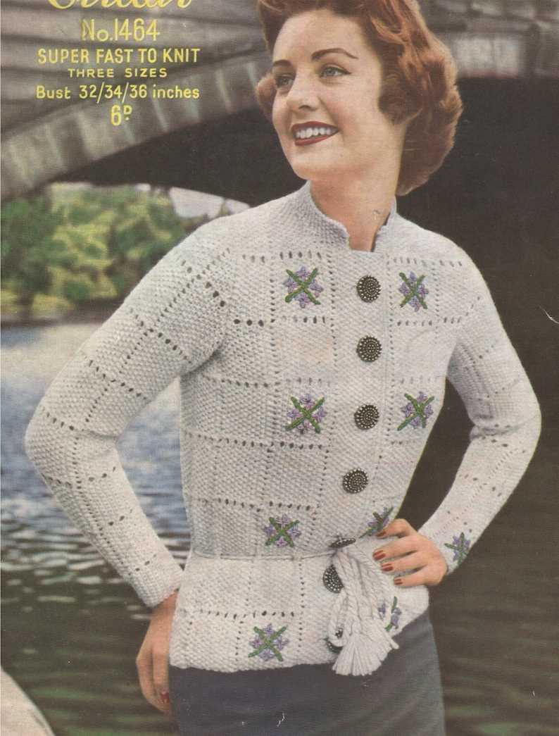 Dress knitting patterns for ladies
