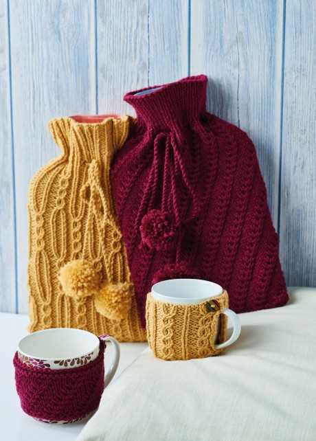 Knitting pattern hot water bottle