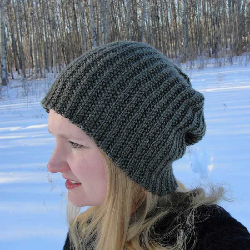 Free knitting pattern mens slouch hat