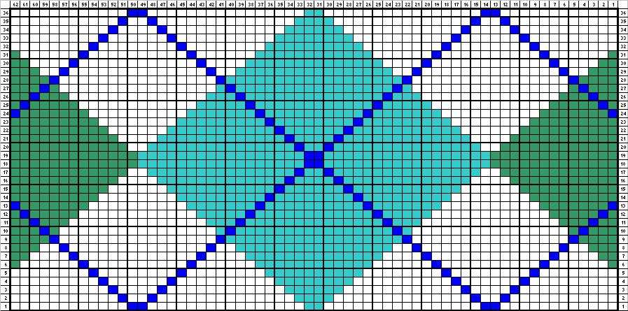 Argyle hat knitting pattern