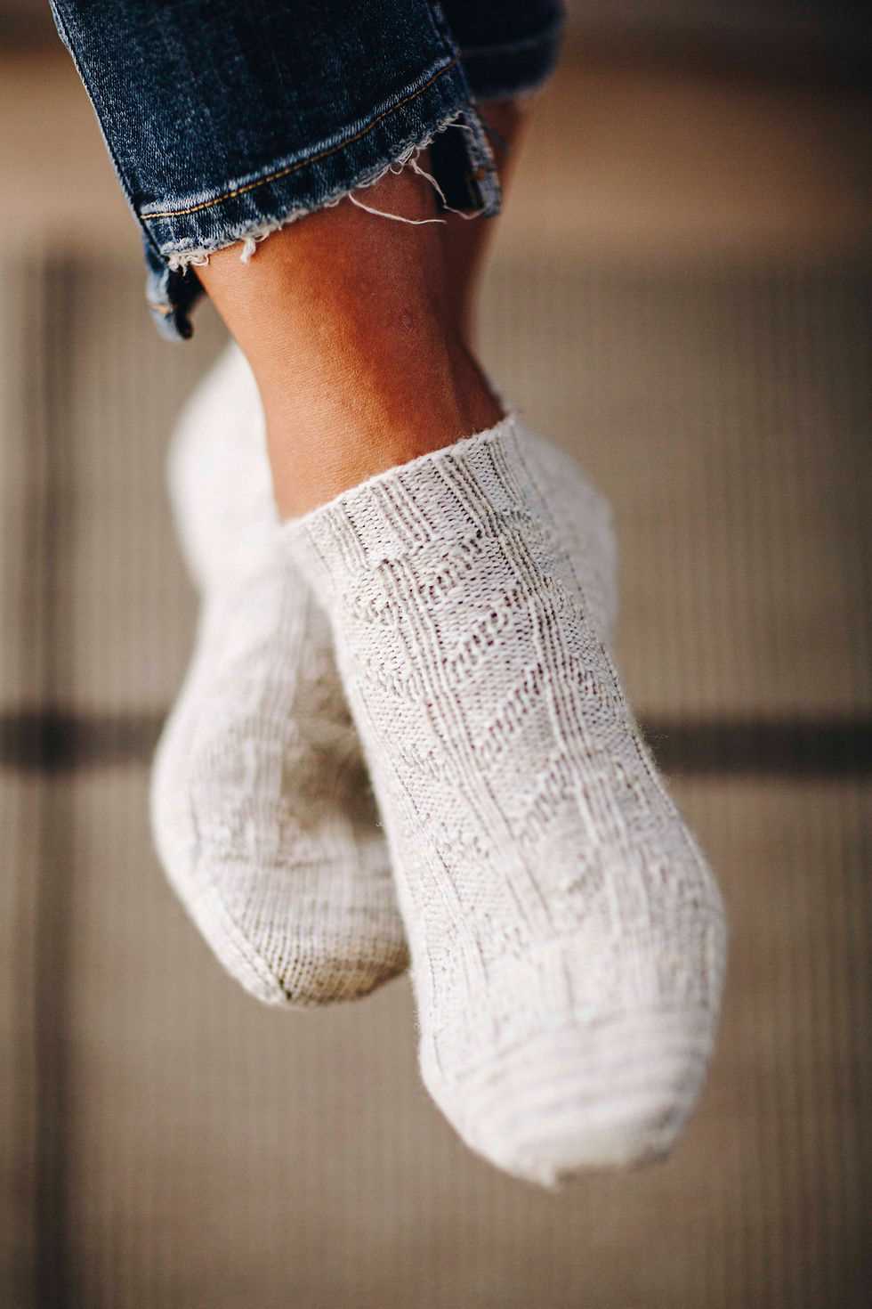 Shorty socks knit pattern