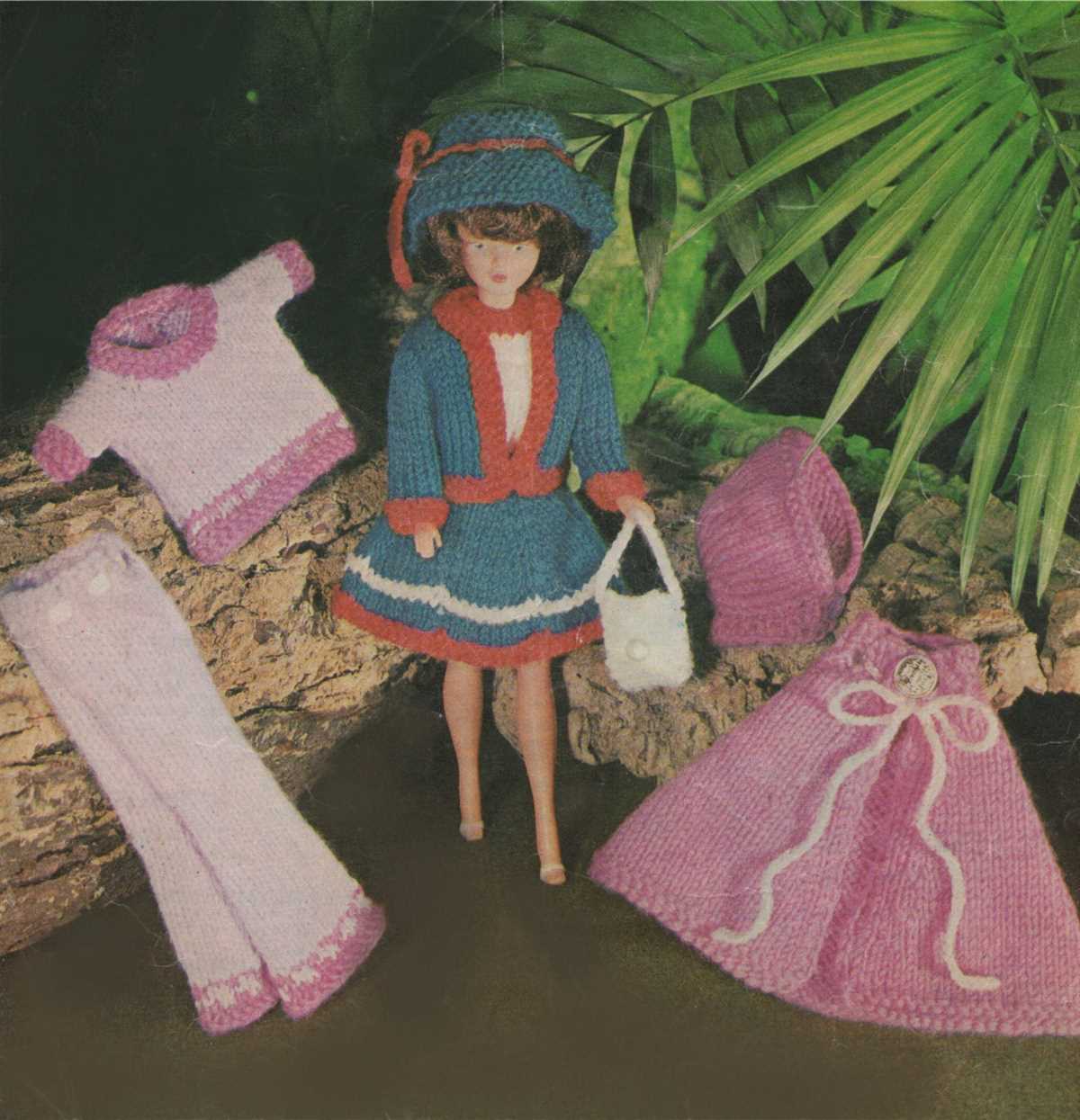 Barbie sleeping bag knitting pattern