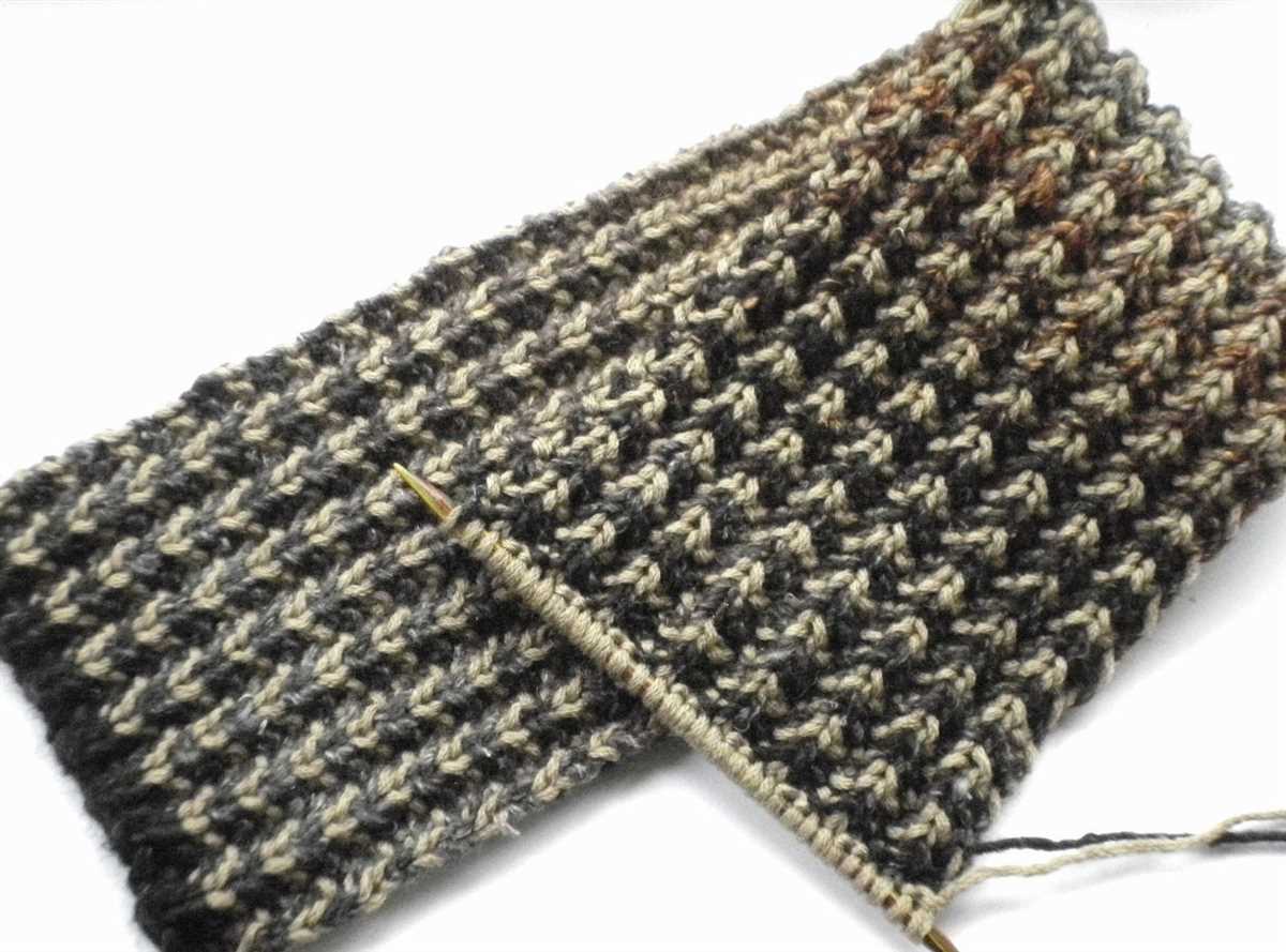 Mens scarf knitting pattern free