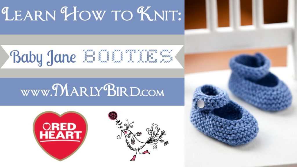 Mary jane booties knitting pattern free