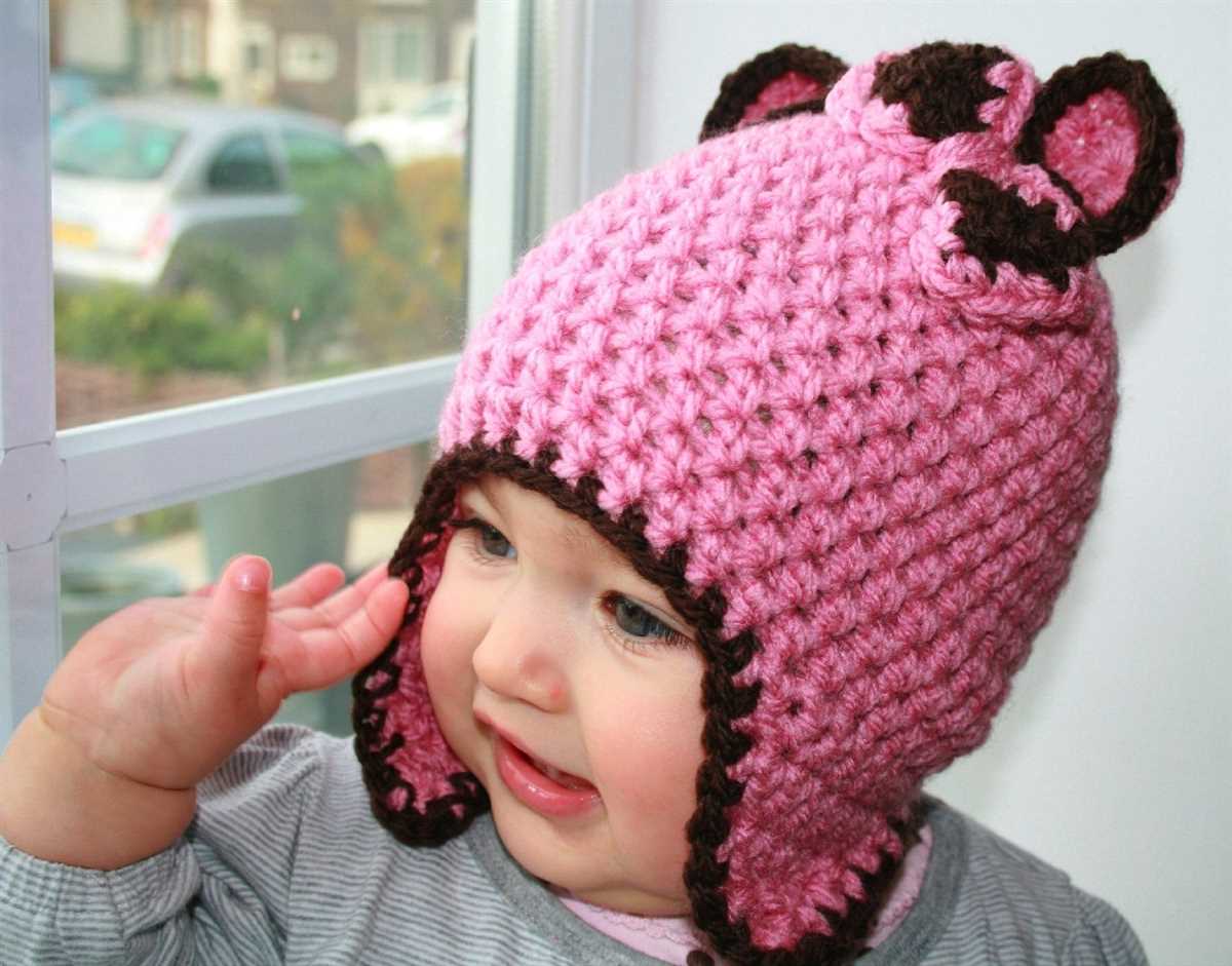 Earflap hat knitting pattern straight needles