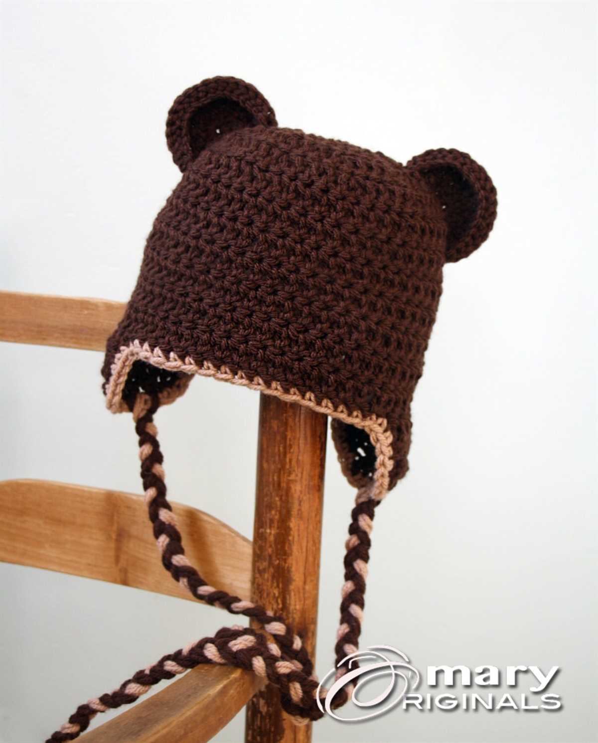 Earflap hat knitting pattern straight needles