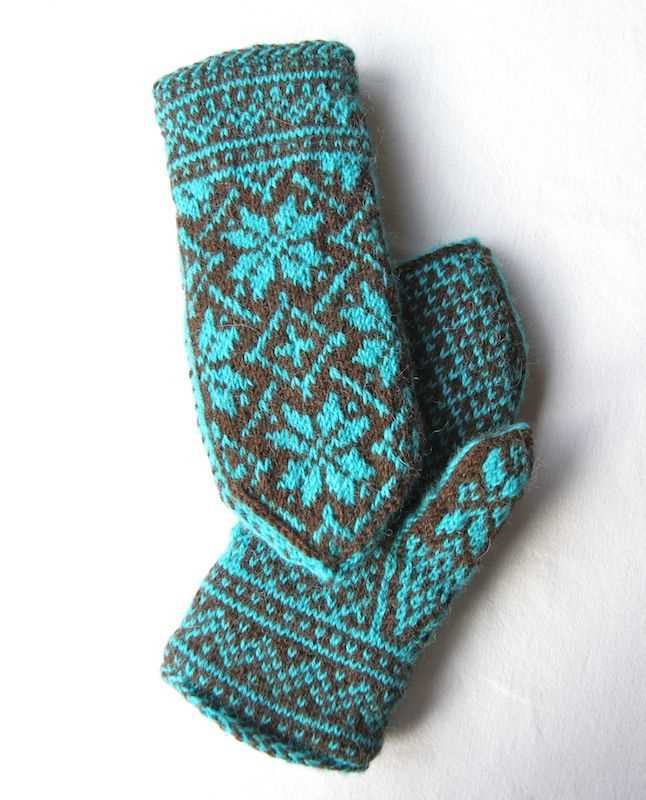 Easiest mitten knitting pattern ever