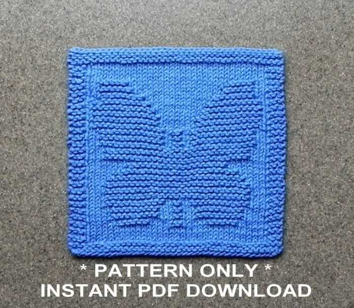 Easter knit dishcloth patterns