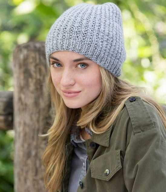 Easy beanie knitting pattern