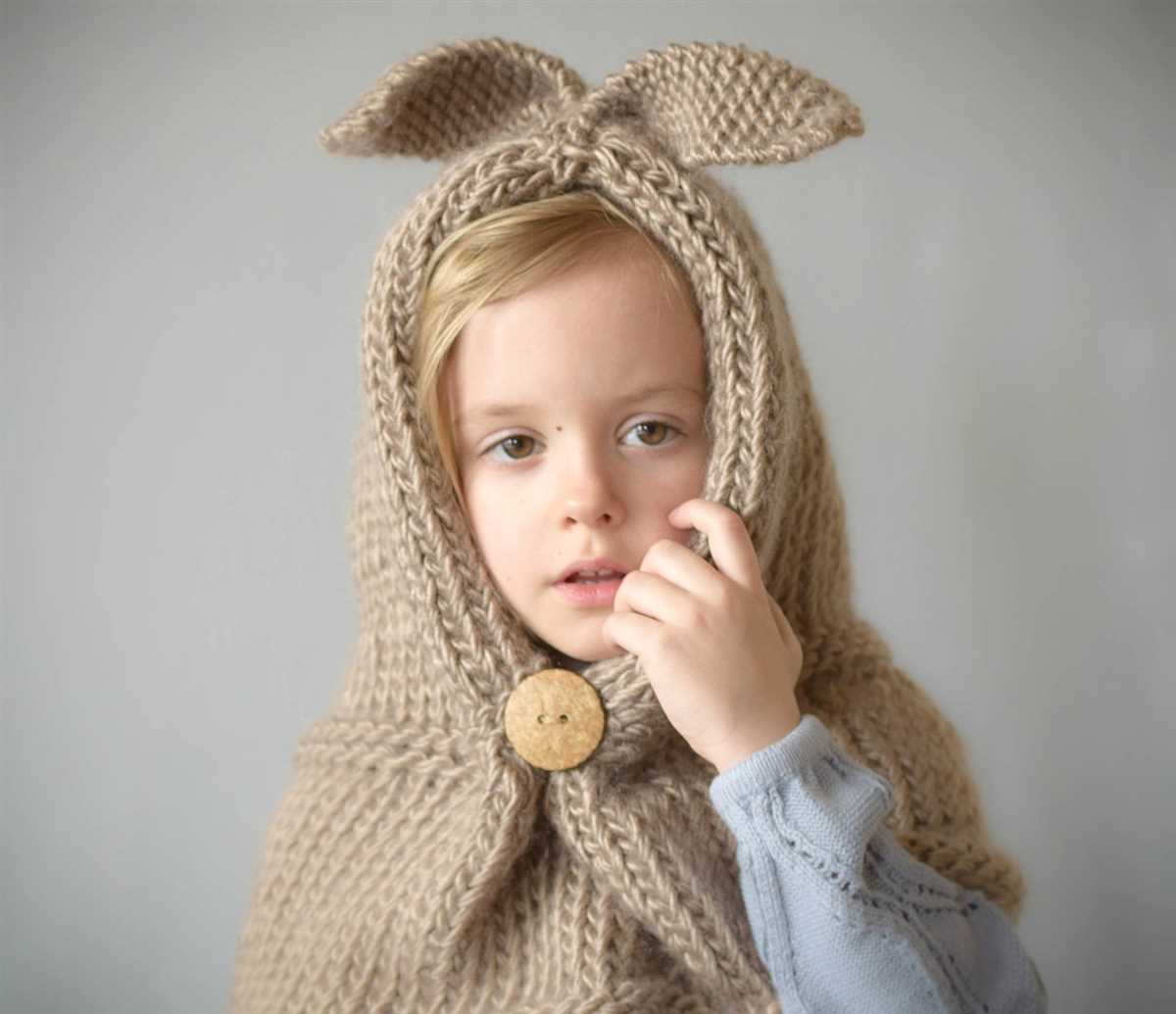 Easy hooded scarf knitting pattern