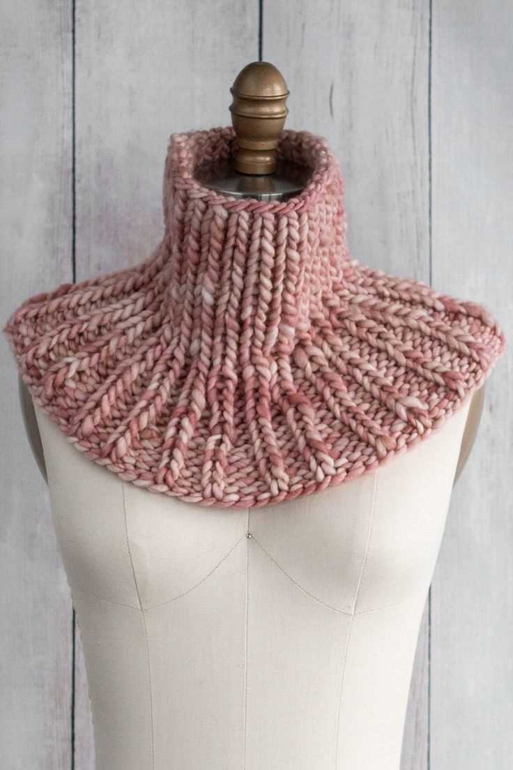 Easy knit cowl pattern