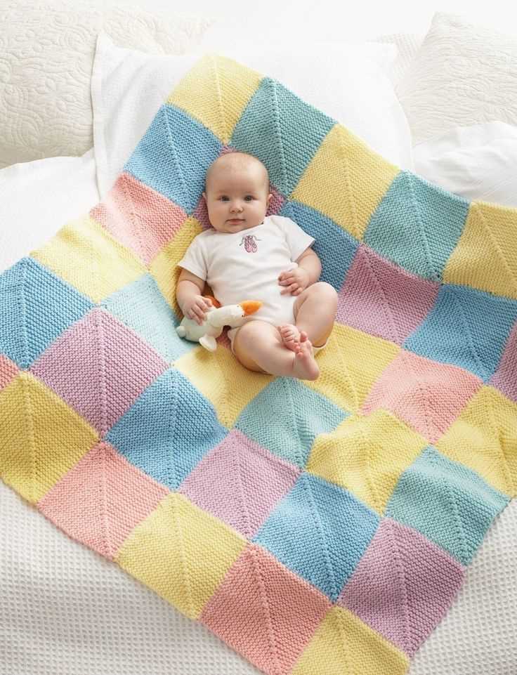 Easy knitting patterns for baby blankets