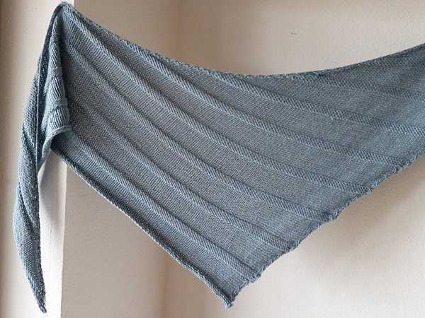 Easy shawl pattern knit
