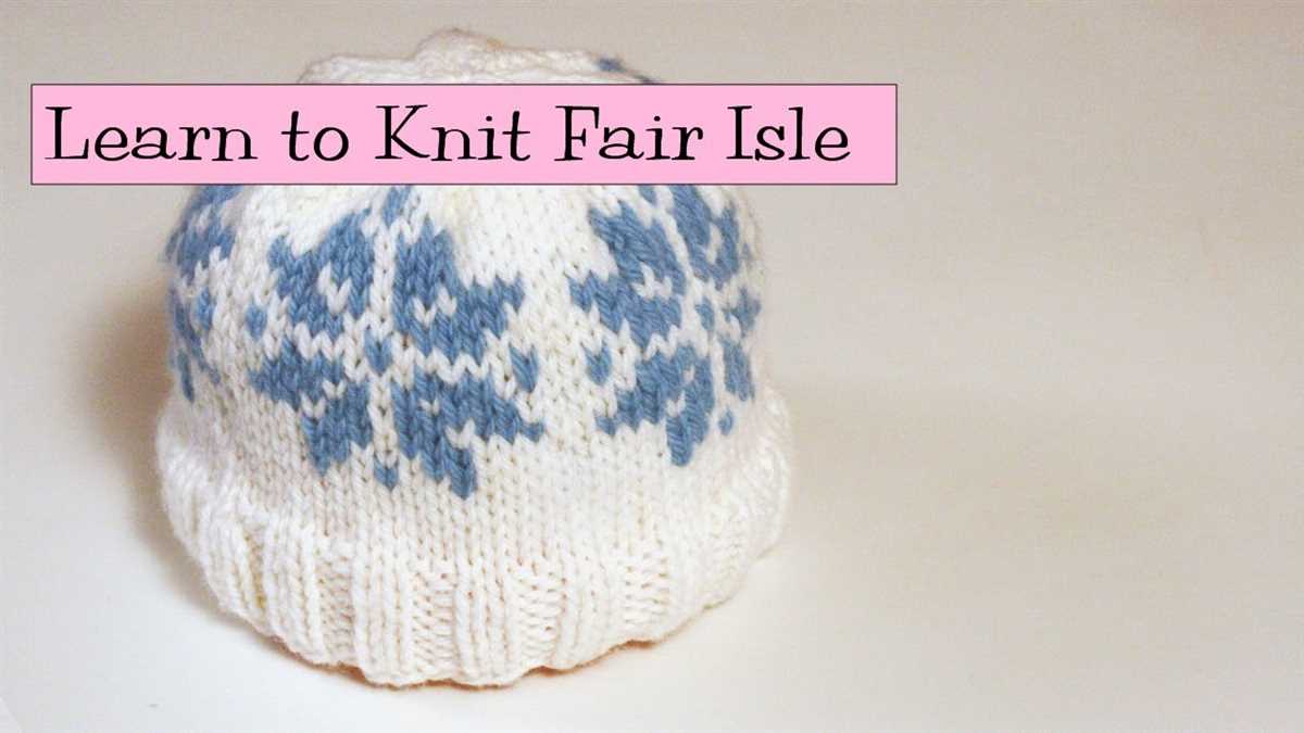 Easy beginner knit hat patterns