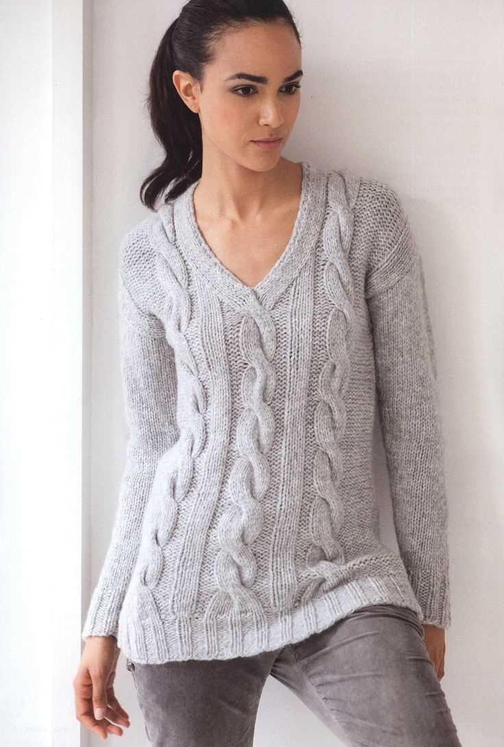 Easy cable knit sweater pattern free