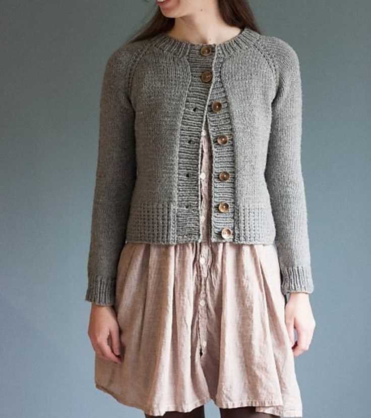 Easy cardigan knitting pattern