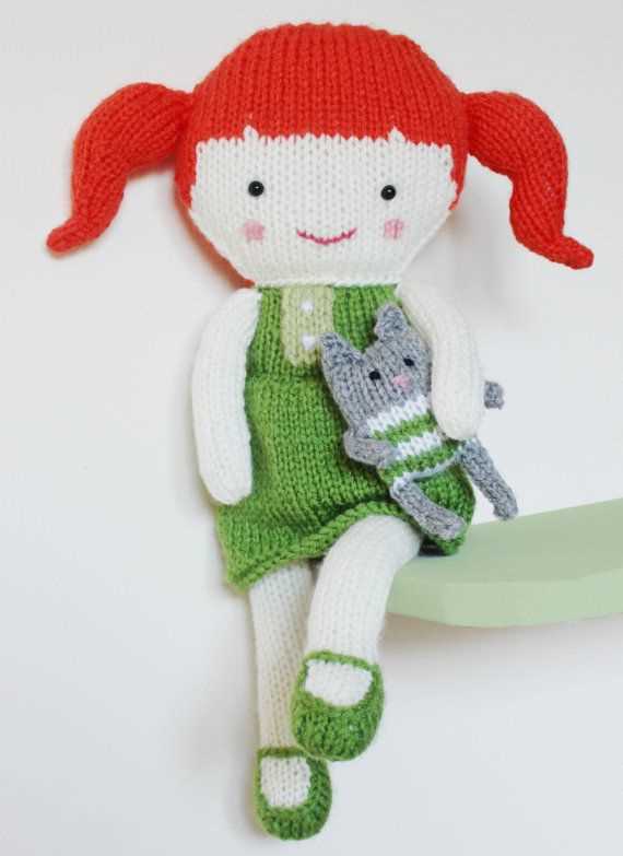 Easy doll knitting patterns free