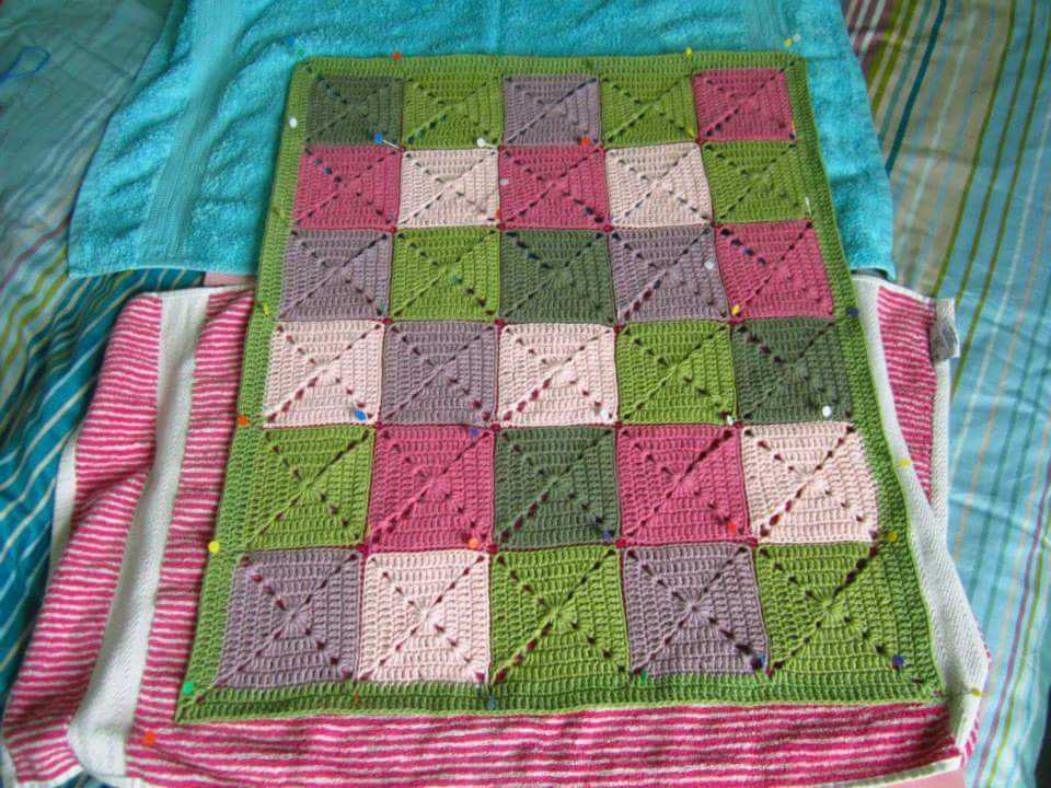 Easy heirloom knit blanket pattern