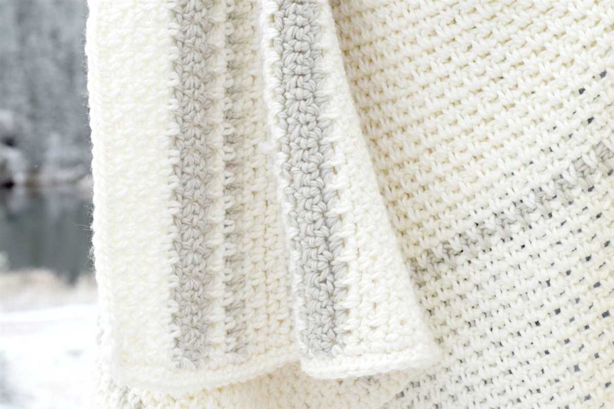 Easy heirloom knit blanket pattern