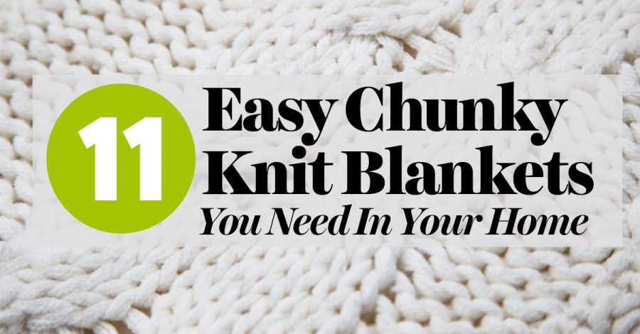 Easy knit blanket pattern straight needles