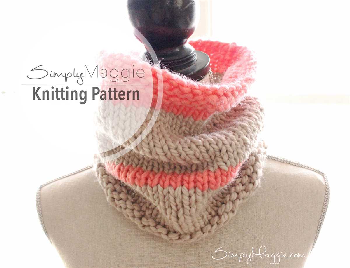 Easy knit cowl pattern