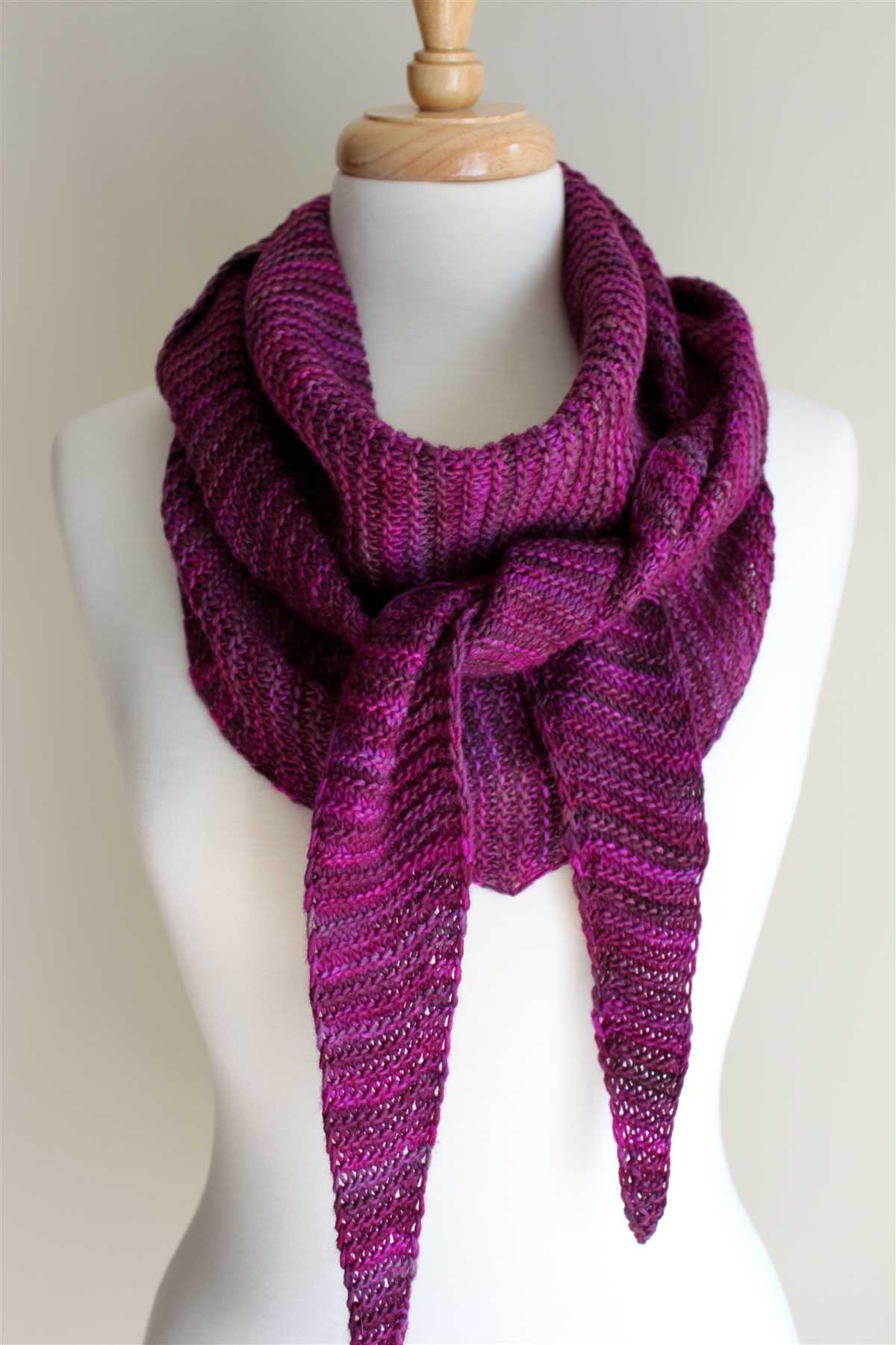 Easy knit scarves free patterns
