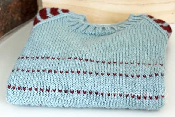 Easy knit sweater free pattern