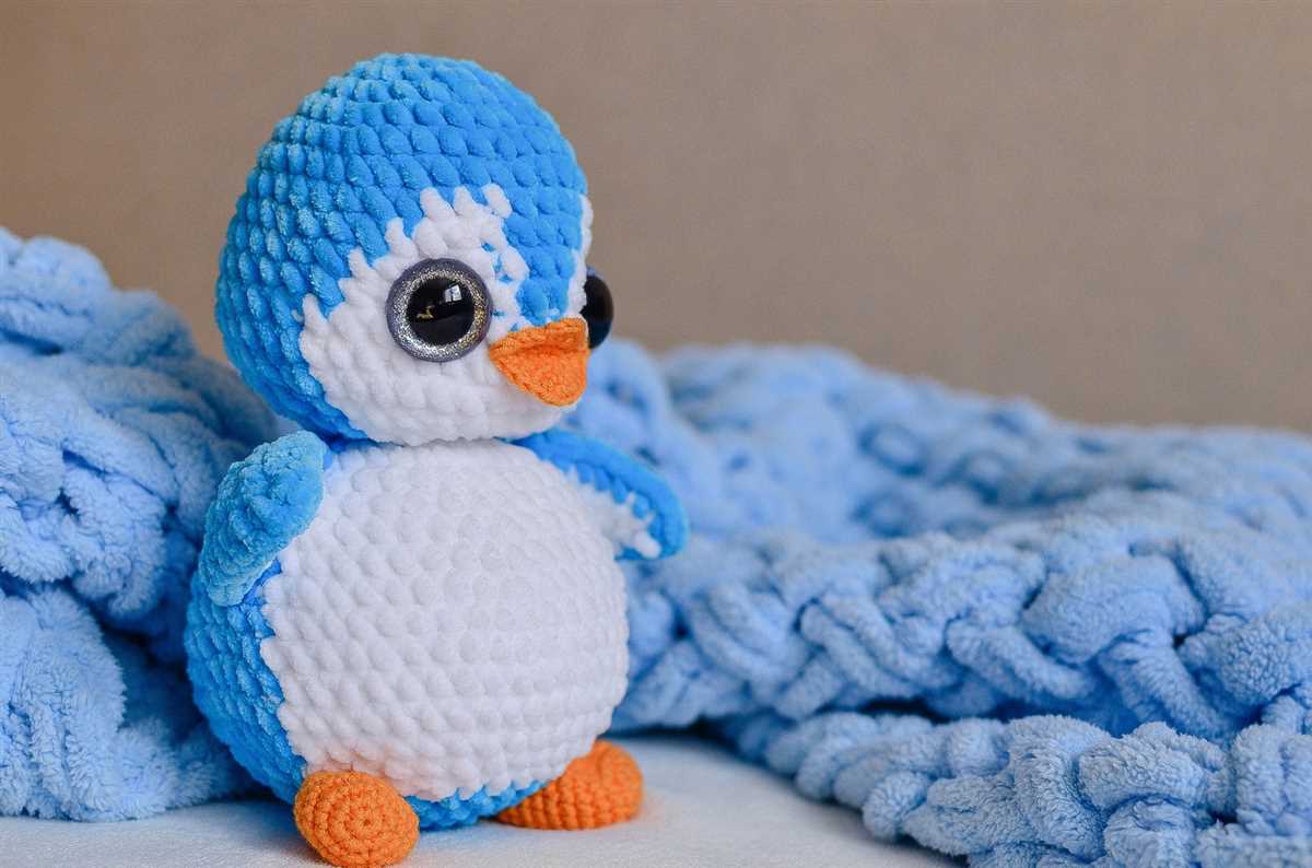 Easy knitted penguin pattern