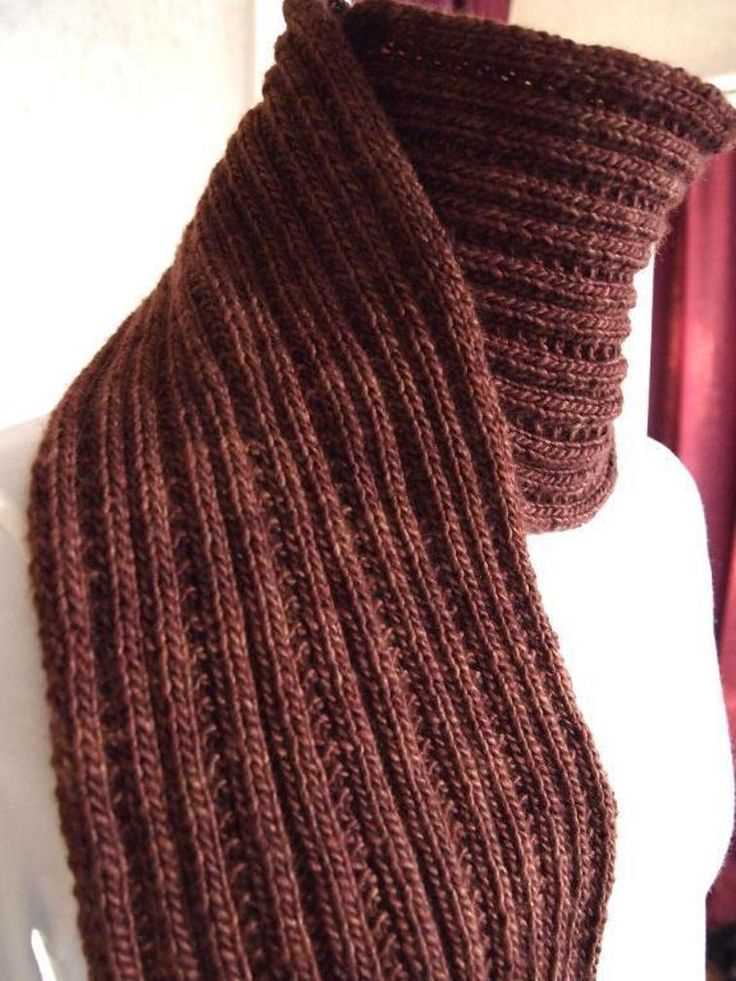 Easy knitting patterns free scarf