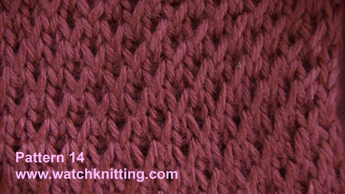 Easy knitting patterns tutorial