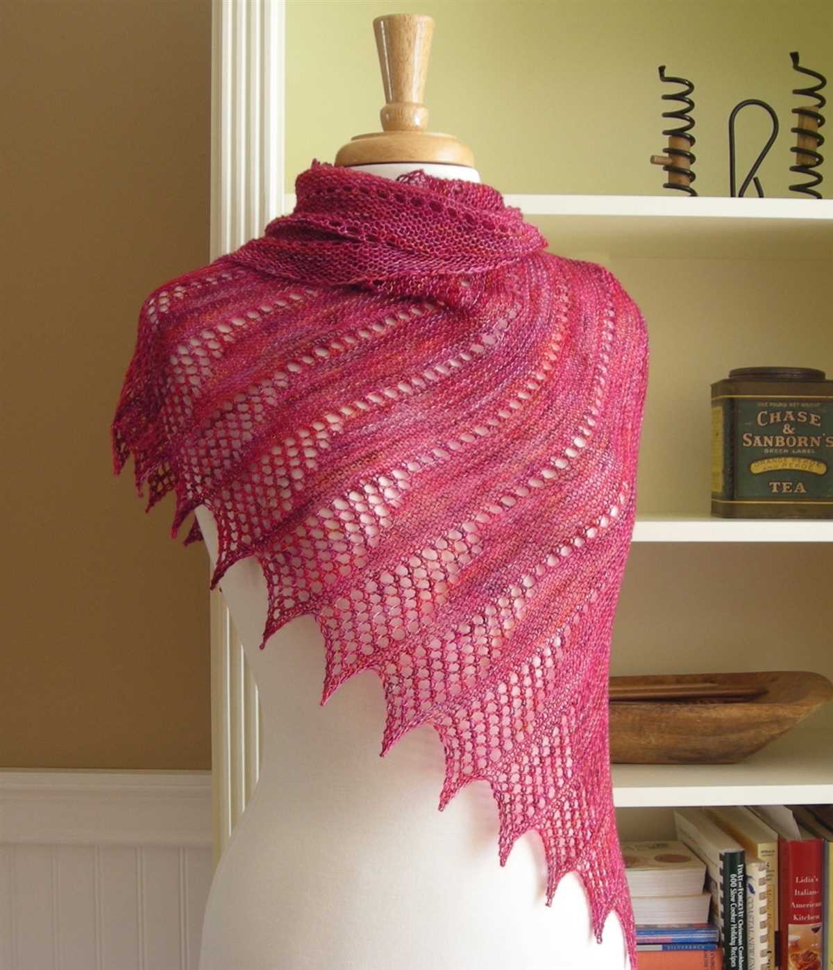 Wrap shawl knitting pattern