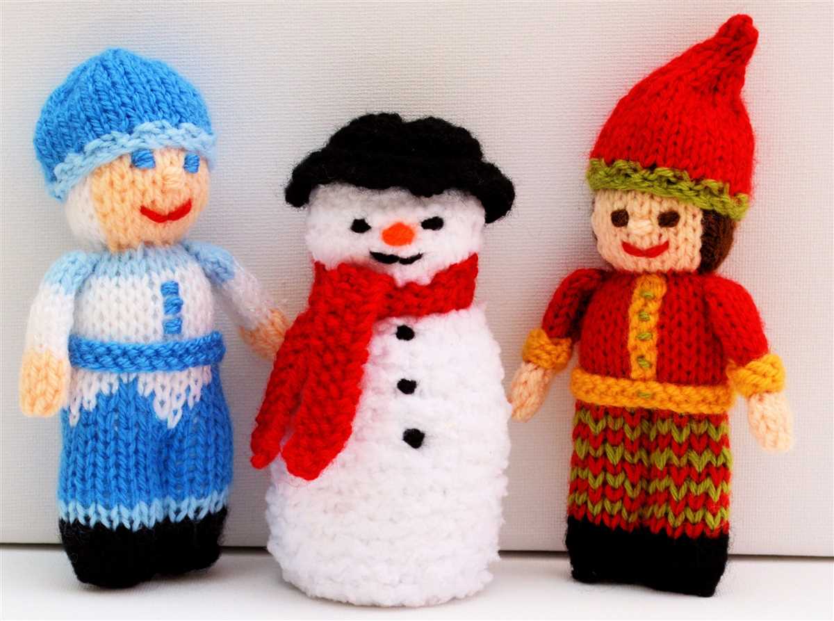 Loom knitting christmas patterns