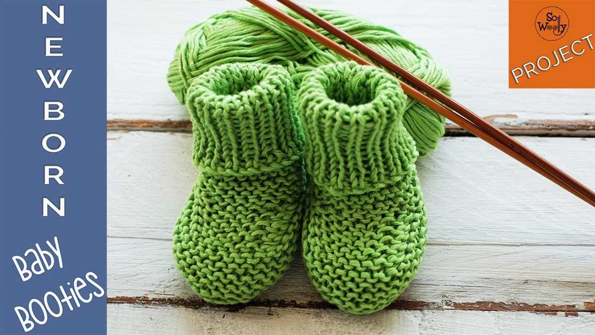 Free knitting patterns for baby booties