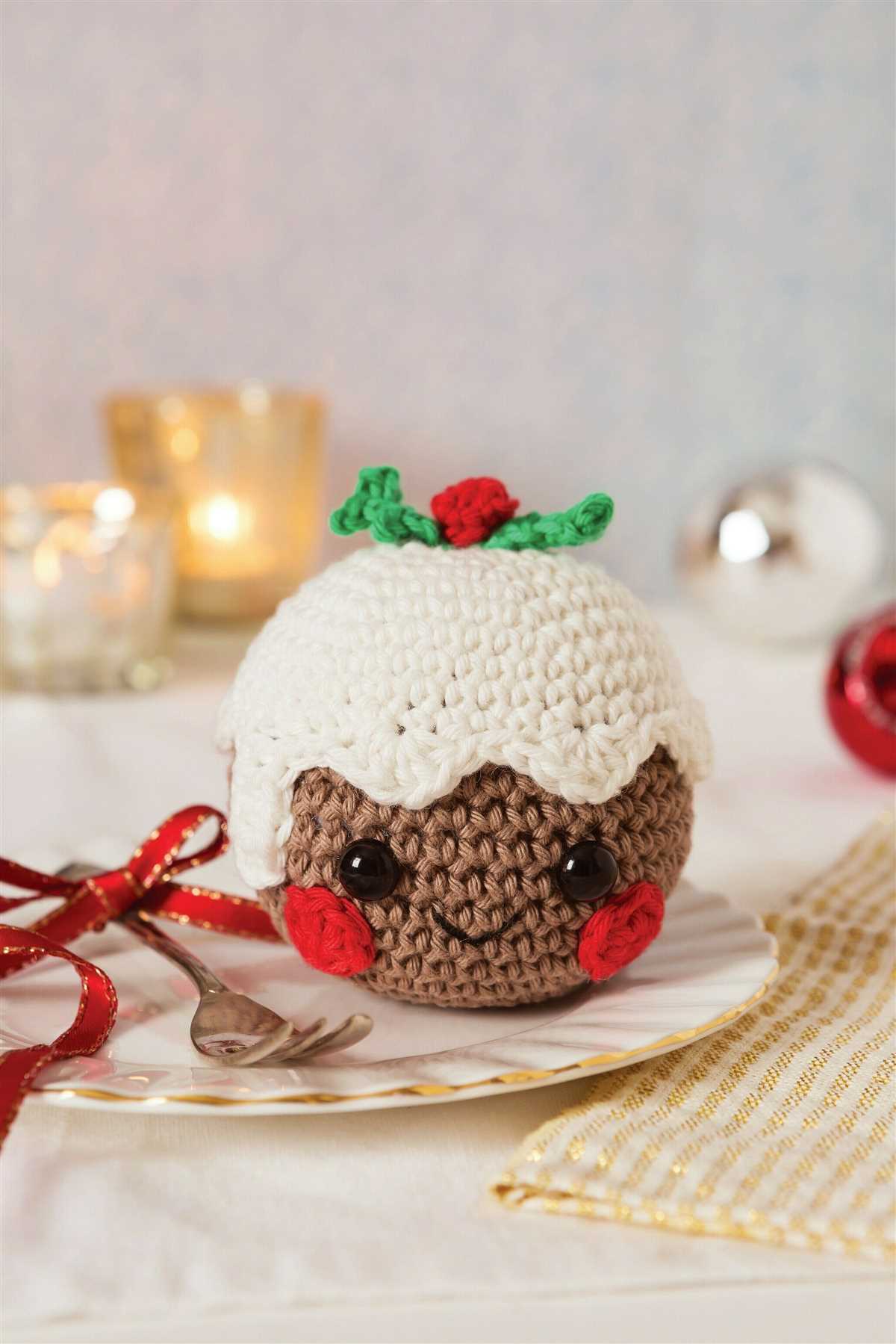 Knitted xmas pudding patterns