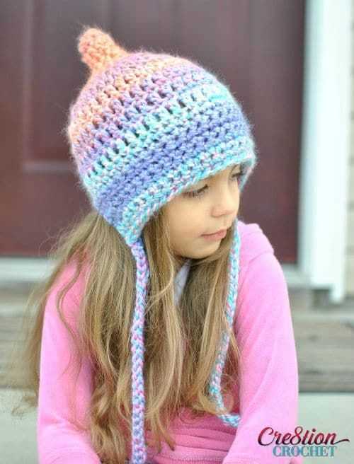 Pixie hat free knitting pattern